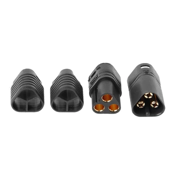 1 Pora MT60 3.5 mm 3 Kulka Jungtis Plug Male & Female RC ESC su Varikliu