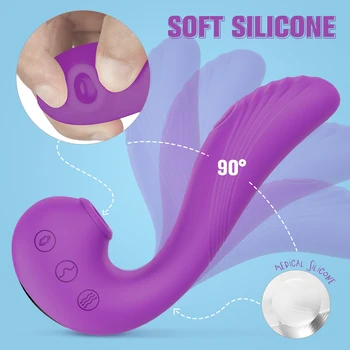 Klitorio stimuliatorius siurbimo suaugusiųjų sekso žaislai moterims, oralinis seksas, liežuvio spenelių vibratorius clit klitorio gyvis porų sexuales