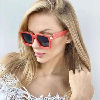 Derliaus prabanga Saulės Akinių mados akiniai nuo saulės Moterims mados akiniai Prabangus dizainas Atspalvių Oculos de sol Veidrodis Akiniai