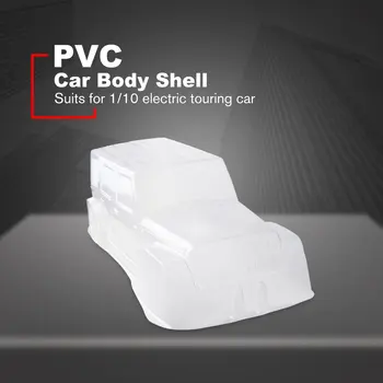 PVC Laipiojimo Automobilių Kieto Plastiko Permatomas kėbulą 313mm Wielbasis Axiale SCX10 Soft Shell 1:10 RC Vikšriniai Automobilių D90
