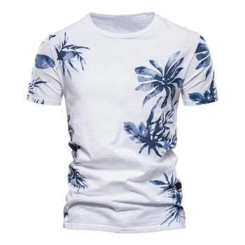 2021 Havajų Stiliaus 3D Atspausdintas T-Shirt Vyrai, O-kaklo Spausdinti Marškinėliai Vyrams, Atsitiktinis Vyrų Drabužių Vasaros Aukštos Kokybės vyriški T Shirts