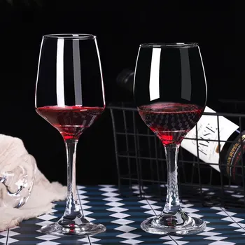 Šiuolaikinės Įvairių Vyno Taurių Rinkinys Vyno Taurės Europos Didelis Stiklo Kristalų, Stiklo Vyno Taure