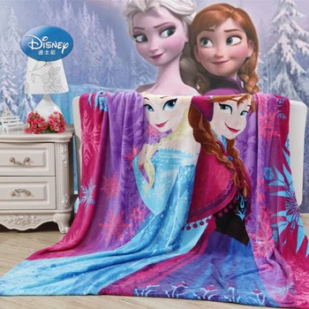 Disney Elsa Anna Princesė Lengvas Pliušinis Karalienės Dydžio Antklodės ant Lovos/Sofos/Plokštumos Flatsheet Patalynės Metimų
