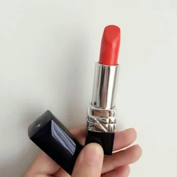 Aukščiausios Kokybės Prekės Lūpų Matinis 999 Lip Stick Ilgalaikis, Vandeniui Lūpų Raudona Nuogas Lūpų Makiažas 3.5 g