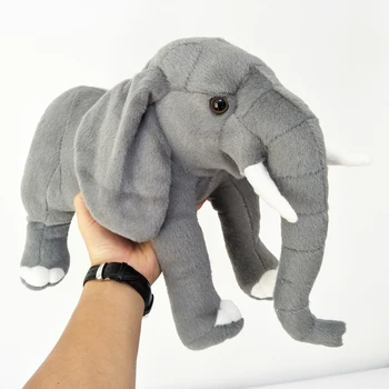 BOLAFYNIA Vaikų pliušinis žaislas didelis dydis dramblių baby vaikai įdaryti žaislas modeliavimas dramblys lėlės