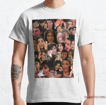 Kardashian s Verkti, Koliažas Karšto Pardavimo Klounas Marškinėliai Vyrams/moterims Spausdinti Teroro Mados marškinėliai