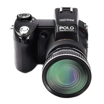 HD POLO D7200 Skaitmeninis Fotoaparatas 33Million Taškų Automatinio Fokusavimo Profesionalus SLR Vaizdo Kamera 24X Optinis Priartinimas Tris Objektyvas