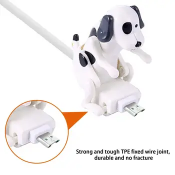 Nesąžiningi Šuo Įkrovimo Kabelis IOS Tipas-c USB Telefono Kabelį Šuo Įkroviklio Laido Viela, Skirta IPhone/Xiaomi Duomenų Kabelis 1,2 m