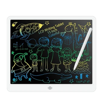 15Inch LCD Raštu Tabletė Elektroninių Doodle Piešimo Lenta Skaitmeninės Grafikos Rašysenos Trinkelėmis Dovana Vaikams Anksti Švietimo Žaislai