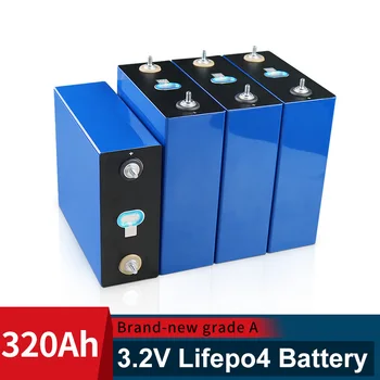 3.2 V 310AH ląstelių NAUJA Lifepo4 48V 320AH baterija Klasės DIY 12V 24V Įkrovimo Baterija ES MUMS Tax Free Su Šynų