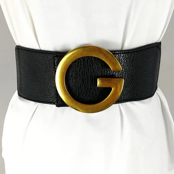 Dizaineris diržus moterims, kokybiškas korsetas-diržas prabangos prekės platus cinturon mujer elastinga cummerbunds didelis ceinture femme
