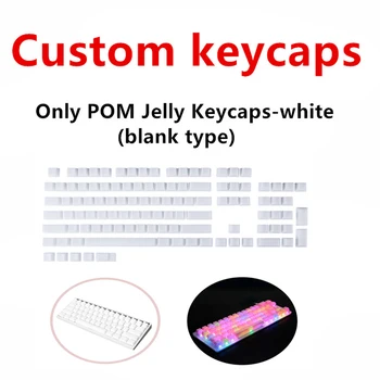 Custom POM Želė Keycaps Doubleshot OEM Profilis Keycap, 