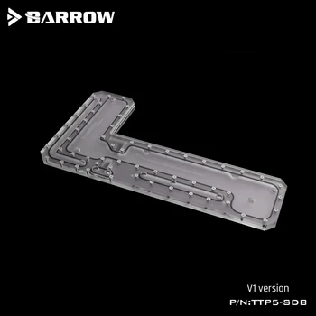 Barrow TTP5-SDB V1, Kelių Lentų TT Karves P5 Atveju, Intel CPU Water Block & Single / Dual GPU Pastatų
