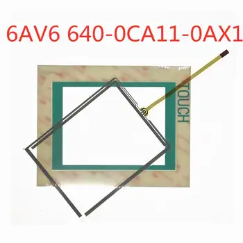 Jutiklinio Ekrano skaitmeninis keitiklis skirtas 6AV6 640-0CA11-0AX1 TP177 Touch Panel Stiklo 6AV6640-0CA11-0AX1 TP177 su Perdanga (apsaugoti filmas)