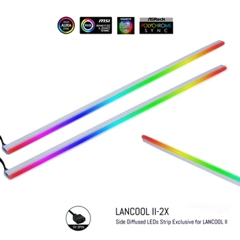 LIANCOOL II RGB Juostos LANCOOL II Atveju Decaoration,395MM 37 Led,5V ARGB M/B SYNC, lancool-ii-2x