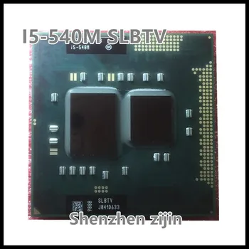 Core i5-540M i5 540M SLBPG SLBTV 2.5 GHz Dual-Core Quad Sriegis CPU Procesorius 3W 35W Lizdas G1 / rPGA988A