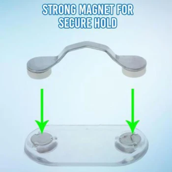 Magnetinio Pakabinti Akinių Laikiklis Pin Sagės Mados Multi-funkcija Nešiojamų Drabužių Įrašas Sagtis Magnetas Akiniai, Ausinės Linija Įrašus