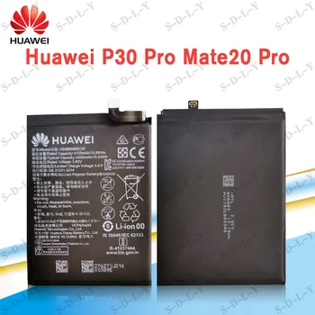 Originalus Hua Wei Bateriją HB486486ECW Už Huawei 30 Pro Mate20 Pro Mate 20 Pro Originali Telefono Baterijų 4200mAh