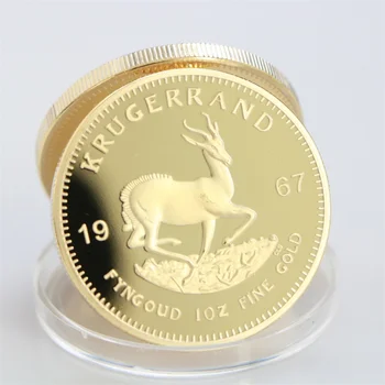 Pietų Afrika, Saudo Africa Krugerrand Aukso Monetos Paul Kruger Kolekcines, Monetas