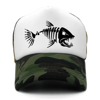 VYRIŠKI Lauko Žvejybos Bžūp Vasaros Orui Ju Medžioklės Kepurės Vyrų Fishbone Trucker Kepurės Hip-Hop Beisbolo Kepurės