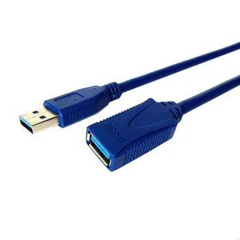 USB 3.0 Male Plug Moterų Lizdas 1m/3.2 Ft Super Greitai ilgiklis Laido Aukštos kokybės, Ekranuotas anti-trukdžių USB 3.0