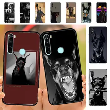 Yinuoda Doberman gyvūnų šunų Telefoną Atveju Redmi Pastaba 8 7 9 4 6 pro max T X 5A 3 10 lite pro