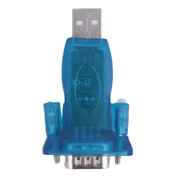 USB Į RS232 Nuoseklusis Prievadas 9 Pin DB9 Kabelis Serial COM Port Adapteris Konverteris Su Moterų Adapteris Palaiko 