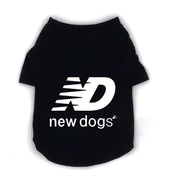 2021 Vasaros Naują Šunų Drabužius Nauja Šunų Augintinių Drabužius Mažas Vidutinis Didelis Šunys Buldogas Pug Šunų T-shirt Šuniuką Šunų Drabužiai