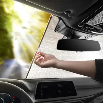 Automobilio priekinio Stiklo, Ištraukiama Saulės Pavėsyje Išlaikyti Transporto priemonės Kietas Išvengti UV Spindulių Apsauga Tinka Priekiniai Stiklai Daugiafunkcinis