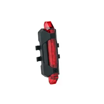 Signalinė Lempa USB Įkrovimo Dviratį Galiniai Šviesos diodų (LED) Dviračių Įspėjimas Saugos Smart Lempa JAV Automobilių Lengvųjų Automobilių Reikmenys