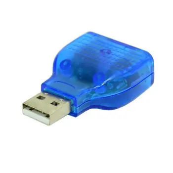 1Pc 2vnt 3PCs Male USB Dual PS2 Moterų Adapteris Keitiklis Naudoti Klaviatūrą, Pelę, Jungtis, Keitiklis Pelės Adapteriu, Plug & Play