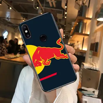 Sporto Crimson Bull Energy Drink Telefoną Atveju xiaomi M2 C3 X3 F2 Lite NFC 6 5 x Poco k30 Pro Anime Black Padengti Silikono Atgal P
