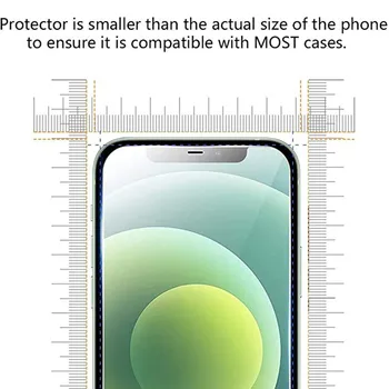 4Pcs Grūdintas Stiklas iPhone 11 12 Pro XS Max X XR 7 8 6s Plus SE 2021 Screen Protector, iPhone, 12 Mini Pro 11 Max Stiklo