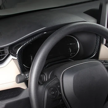 ABS Automobilio prietaisų Skydelyje galiniu langu Rėmo Dangtis Apdailos Interjero Lipdukas, Skirtas Toyota RAV4 RAV 4 XA50 2019 2020 2021 Priedai