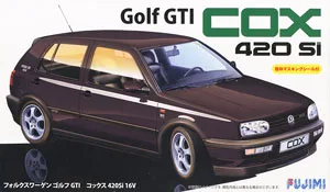 FUJIMI 1/24 plastiko surinkimas automobilio modelį žaislas VW Golf COX 420Si 16V #12618