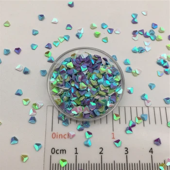 30g/Daug 3mm 3D Diamond Prarasti Blizgančiais Blizgučiai Paillettes, 