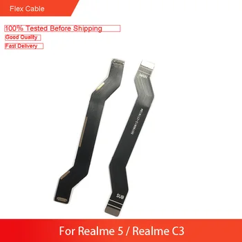 Pakeisti Dėl KOLEGA Realme C3 / Realme 5 Pagrindinės plokštės Prijungti LCD Juostelė Flex Kabelis, Remontas, Dalys