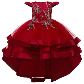 Kūdikių merginos kalėdų drabužius Nauja paauglių Duobute princesė suknelė mergina elegantiškas birthday party dress mergina dress 3 4 6 8 9 12 y