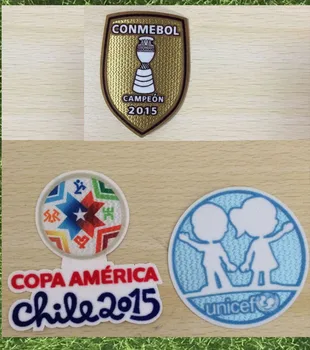 Copa America Pleistras Ir Čilė Copa America Campeon Pleistras Futbolo Ženklelis