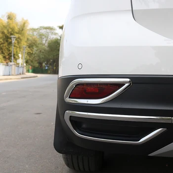 Volkswagen VW T-Kirsti 2018 2019 2020 Galiniai Rūko Žibintas Apdailos Dangtelio Lipdukas, Auto Priedai