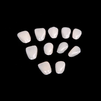 50Pcs/1 Maišas Dantų Ultra Plonas Priekinės Laikinas Vainikėlis Balinimo Porceliano Dantys Medicinos Laminatės Dervos Dantų, Dantų Priežiūra