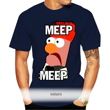 Vyrai Juokingi Marškinėliai Mados Marškinėlius Meep Meep The Muppet Show Ir Stiklinę Moterys t-shirt
