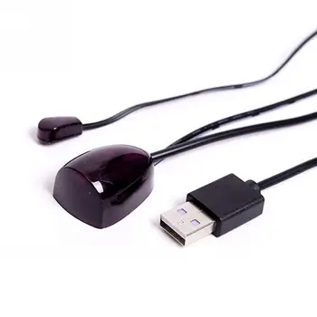 5V IR Spindulių Nuotolinio Valdymo Atsakiklį Imtuvas Kartotuvas Spinduolis USB Adapteris Kabelio ilgintuvas Su LED Šviesa