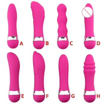 Kelių greičių Mini Vibratorius Anal Plug G-Spot Vibracijos Dildo Masturbacija Erotika Clit Massager Suaugusiųjų Sekso Žaislai Moterims, Vyrams