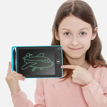 6.5 colių LCD Rašysenos Valdybos Vaikams Piešimo Plokštė Grafiti Elektros Tablet Dovana Vaikams
