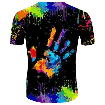 Mėlyna Liepsna 3D Atspausdintas Vyrų Naujas Vasaros T-Shirt Apvalus Kaklas marškinėliai Mados Laisvalaikio Prekės trumpomis Rankovėmis Viršuje Palaidinė 2021