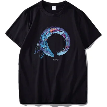 Medvilnės T-shirt Dizainas Originalus Jūrų Pasaulyje Aukštos Kokybės ES Dydis Vasaros Dovanos Marškinėlius Viršūnes Tee Homme