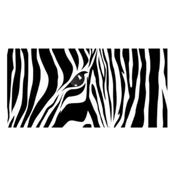 Moderni Juoda ir Balta Zebras Stripes Mikropluošto Vonios Rankšluosčių Rinkinys Klasikinis Šiaurės Zebras Spausdinti Modelio Paplūdimio Kelionės Rankšluosčiai Baseinas