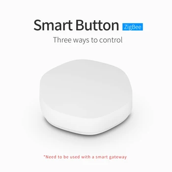 Tuya WIFI Bevielio ryšio Smart Switch Zigbee Smart Mygtuką Belaidžio Kontrolės Multi-scena, Jungtis 3 1. Namų Automatikos Jungiklis