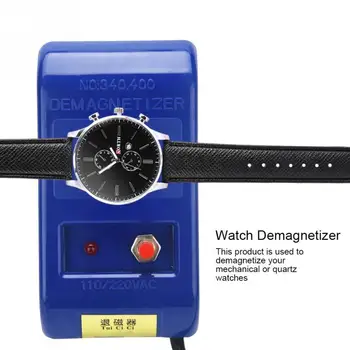 Žiūrėti Demagnetizer Mechaninė Kvarciniai Laikrodžių Taisymo Įrankis, Elektros Profesinės Demagnetize Priemonė Watchmaker ES Plug